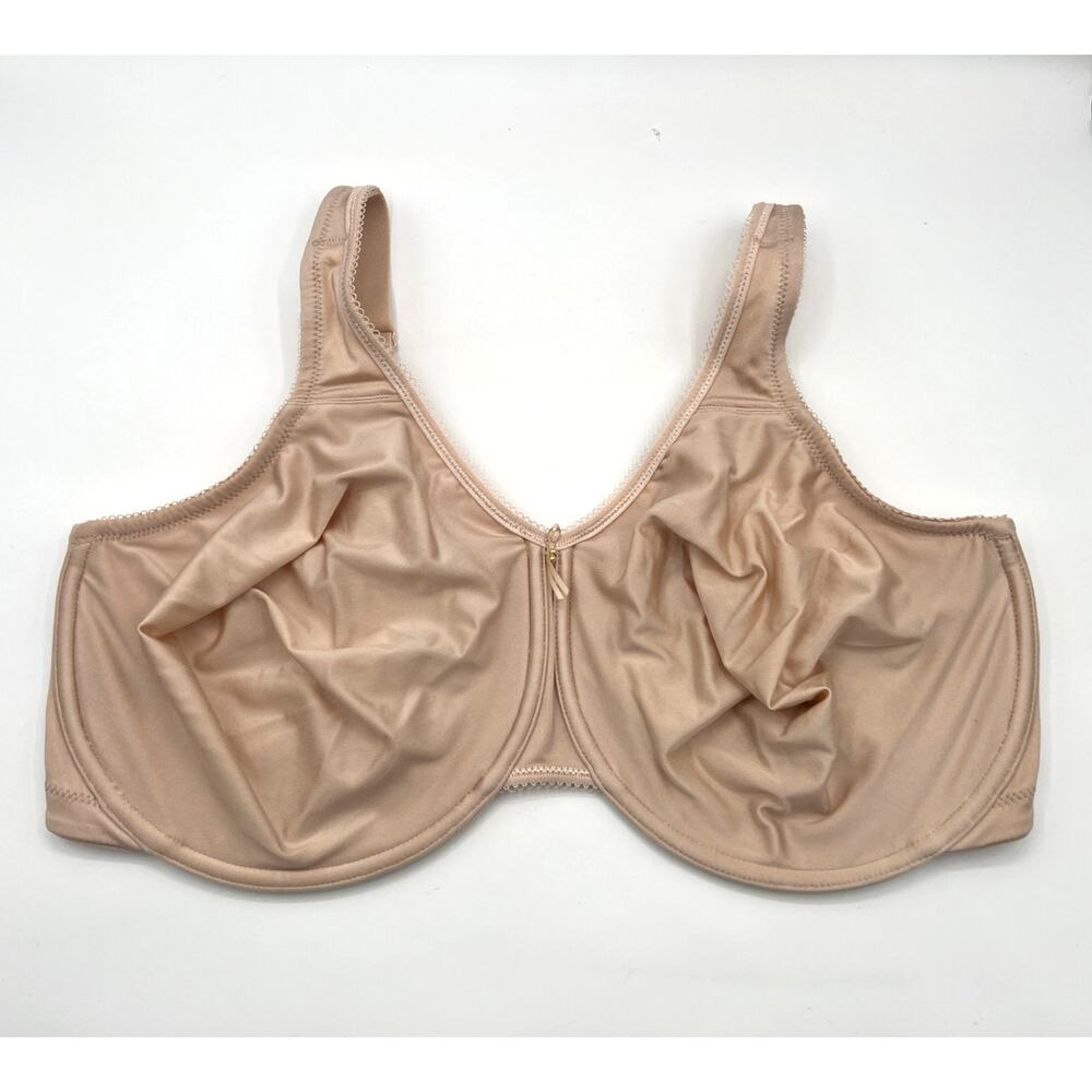 Wacoal Brown and Tan Full Coverage Bra with Wide Straps